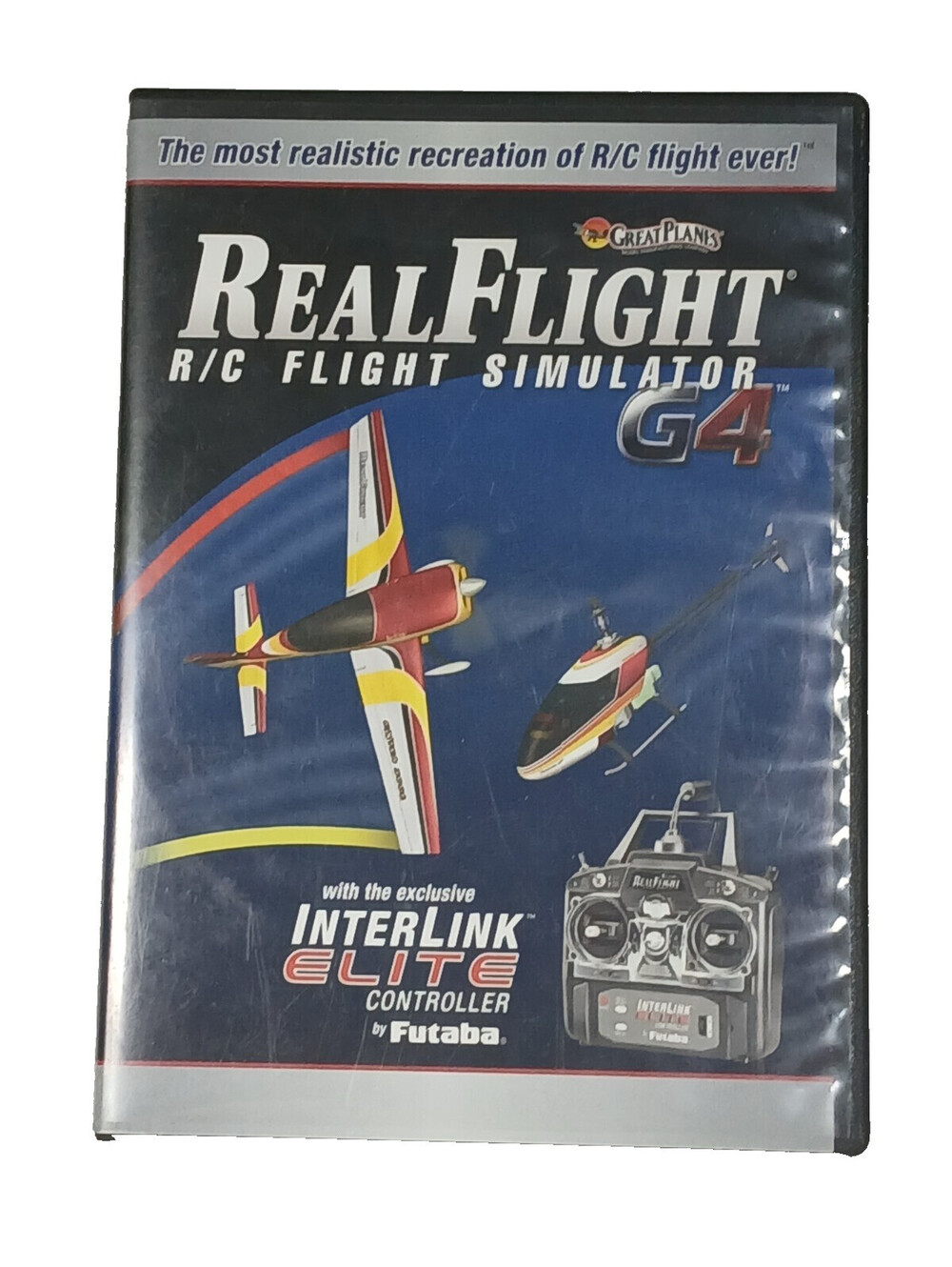 Great Planes Real Flight R/C Simulator G4 PC 4 CD-Rom Set RC RealFlight Futaba